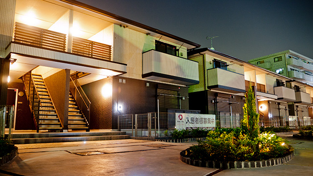 夜間ライトアップ